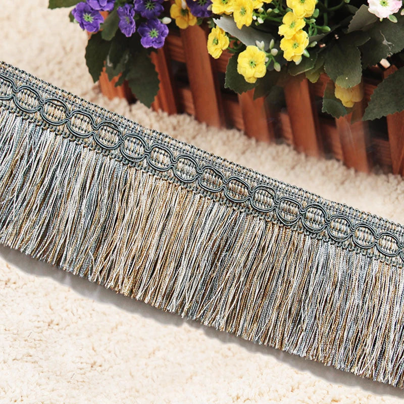 Fresh Look at 6 Yards 10 Colors Neville Brush Tassel Fringe Trim