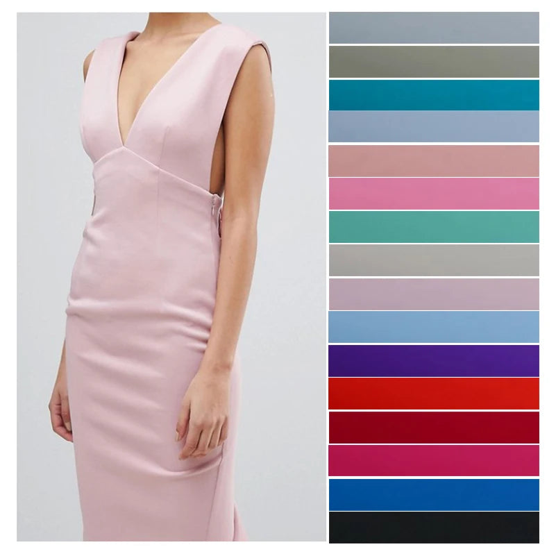 43 Color / ngel Soft Scuba Double Knit Stretch Fabric 43 Color / ngel Soft Scuba Double Knit Stretch Fabric
