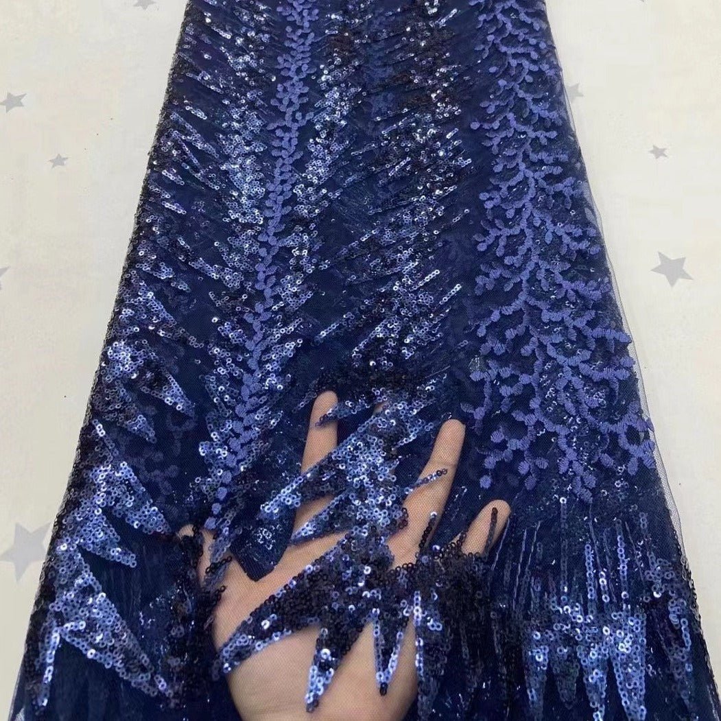 5 YARDS / 9 COLORS / Tania Party Abstract Halloween Beaded Glitter  Embroidery Mesh Lace Wedding Party Prom Bridal Dress Fabric