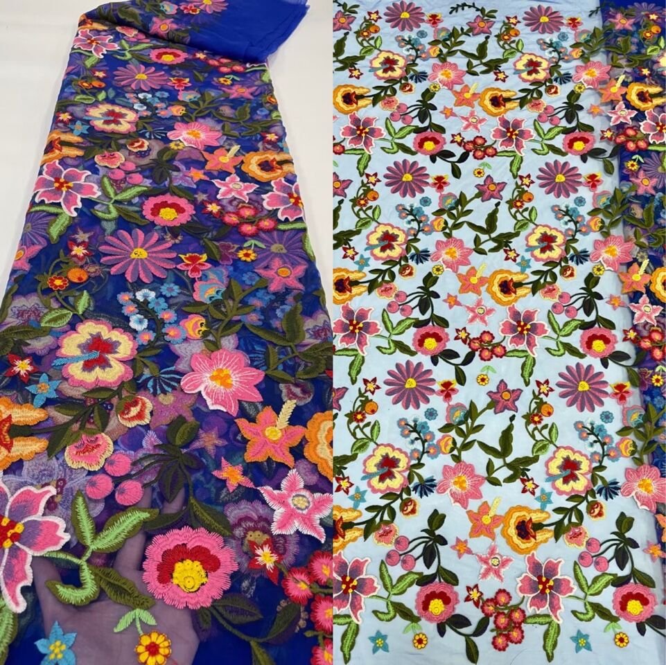 YARDS COLORS Nalya Full Blossom Multicolor Garden