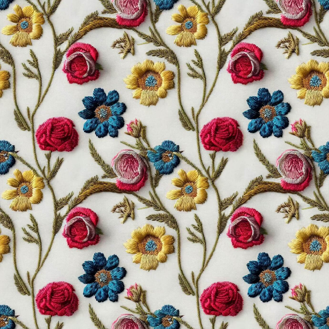 Embroidery Fabric - Classic & Modern