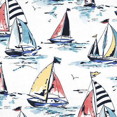 3 COLORS / Bermuda Nautical 100% Cotton Fabric