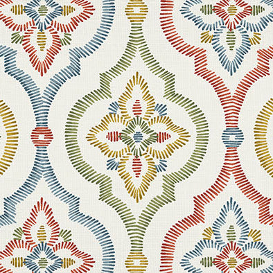 4 COLORS / Jasper Geometric 100% Cotton Fabric