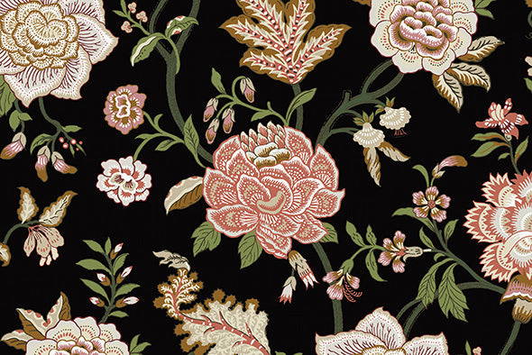 4 COLORS / Jessa Floral 100% Cotton Fabric