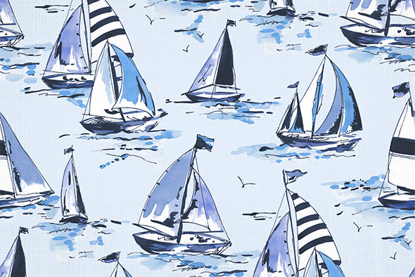 3 COLORS / Bermuda Nautical 100% Cotton Fabric