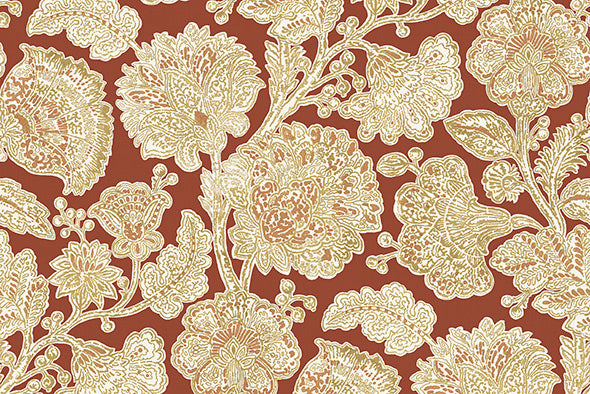 6 COLORS / Davinia Bloom 100% Cotton Fabric