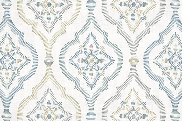 4 COLORS / Jasper Geometric 100% Cotton Fabric