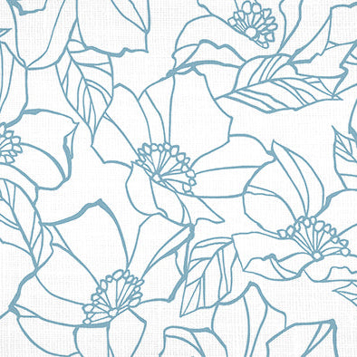 3 COLORS / Astrid Geometric Floral 100% Cotton Fabric