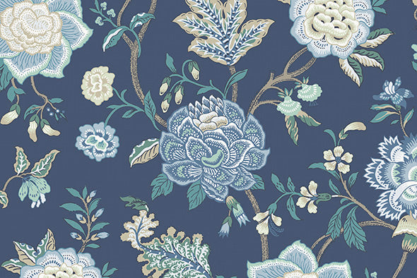 4 COLORS / Jessa Floral 100% Cotton Fabric