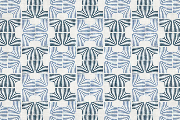 4 COLORS / Arlo Geometric 100% Cotton Fabric