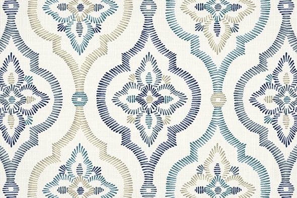 4 COLORS / Jasper Geometric 100% Cotton Fabric