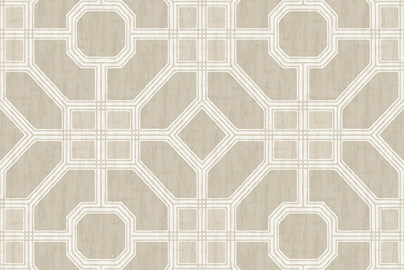 5 COLORS / Lennon Geometric 100% Cotton Fabric