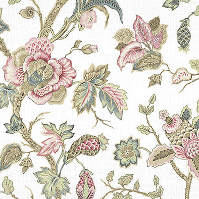 4  COLORS / Giana Floral 100% Cotton Fabric