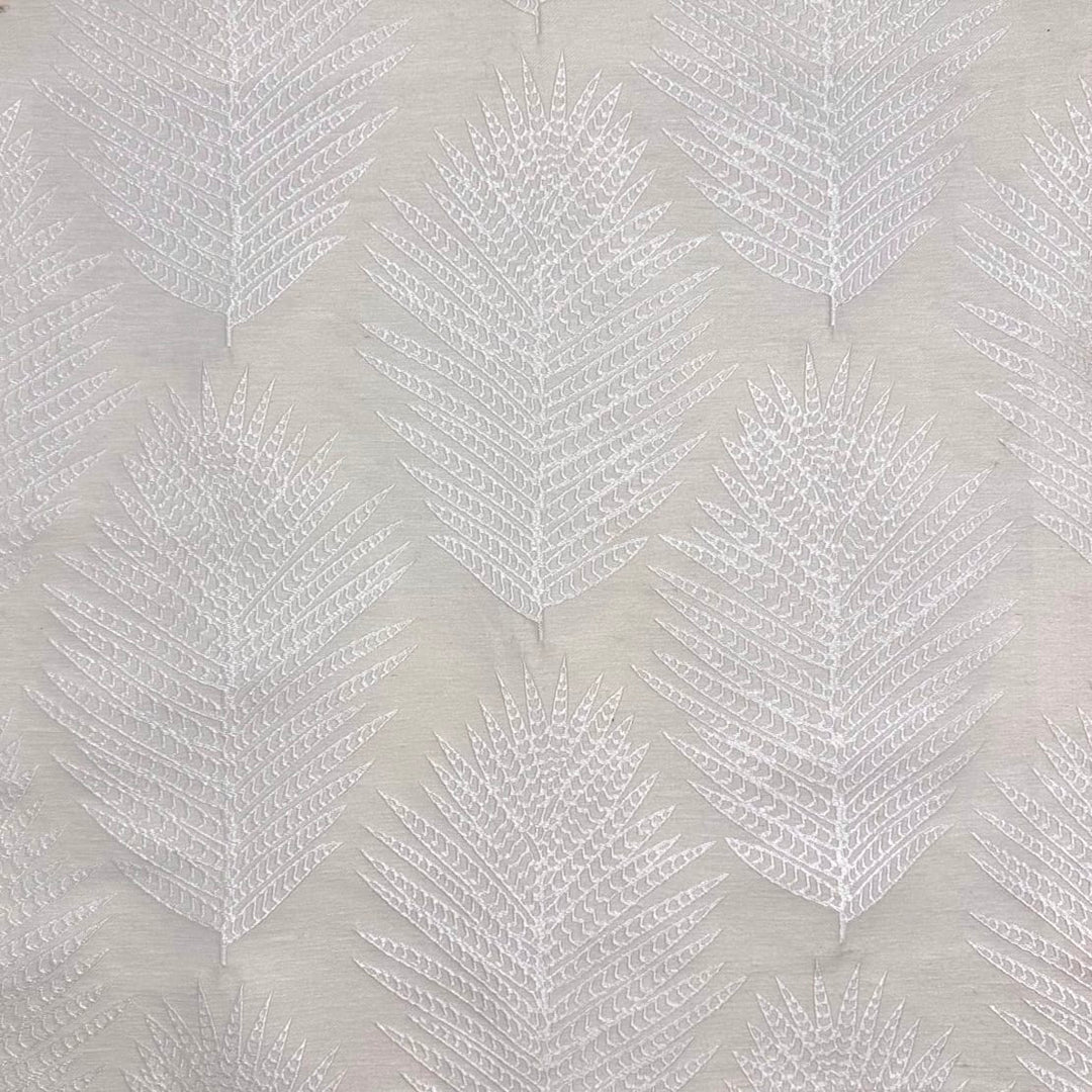Estora Embroidery Linen Fabric | 6 Colors