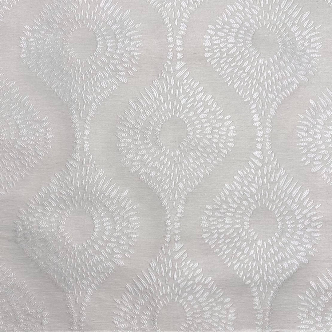 Corvane Embroidery LInen Blend Fabric | 8 Colors