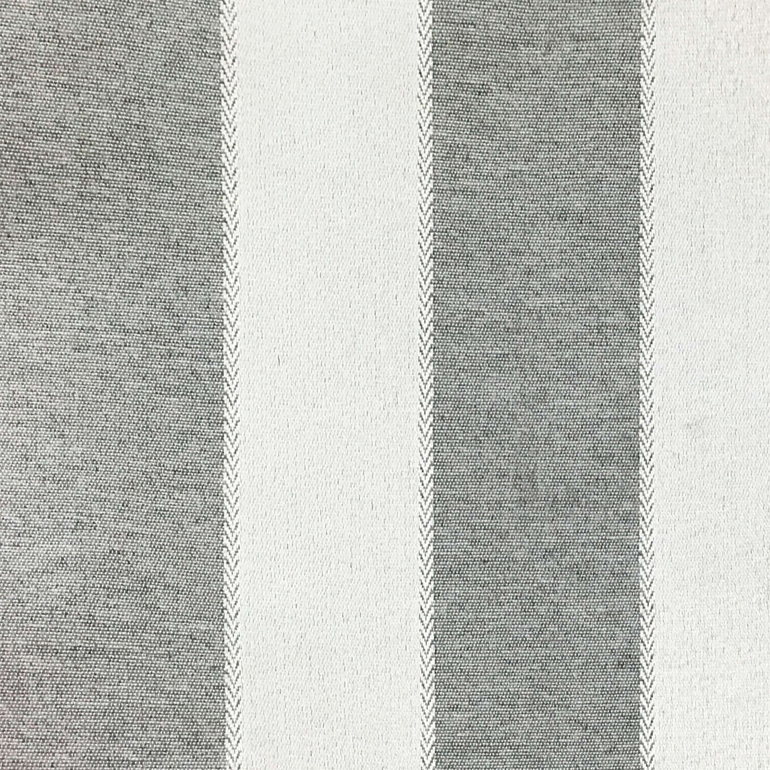 Tessuto jacquard broccato classico a righe a contrasto grigio chiaro BARITON