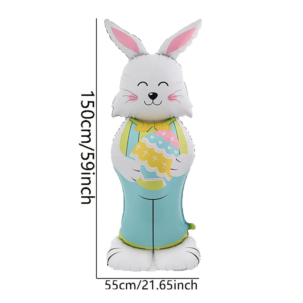 Inflatable Easter Rabbit Balloon Party Decor Supplies