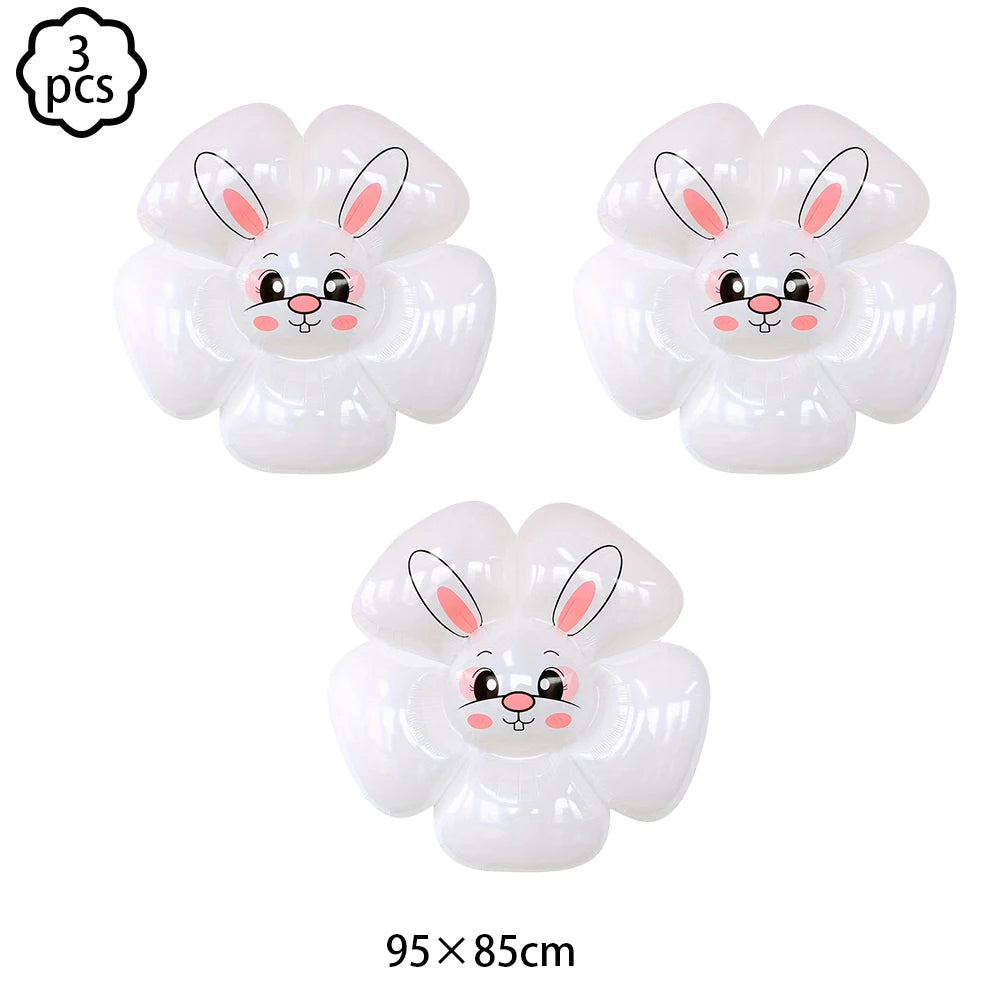 Inflatable Easter Rabbit Balloon Party Decor Supplies