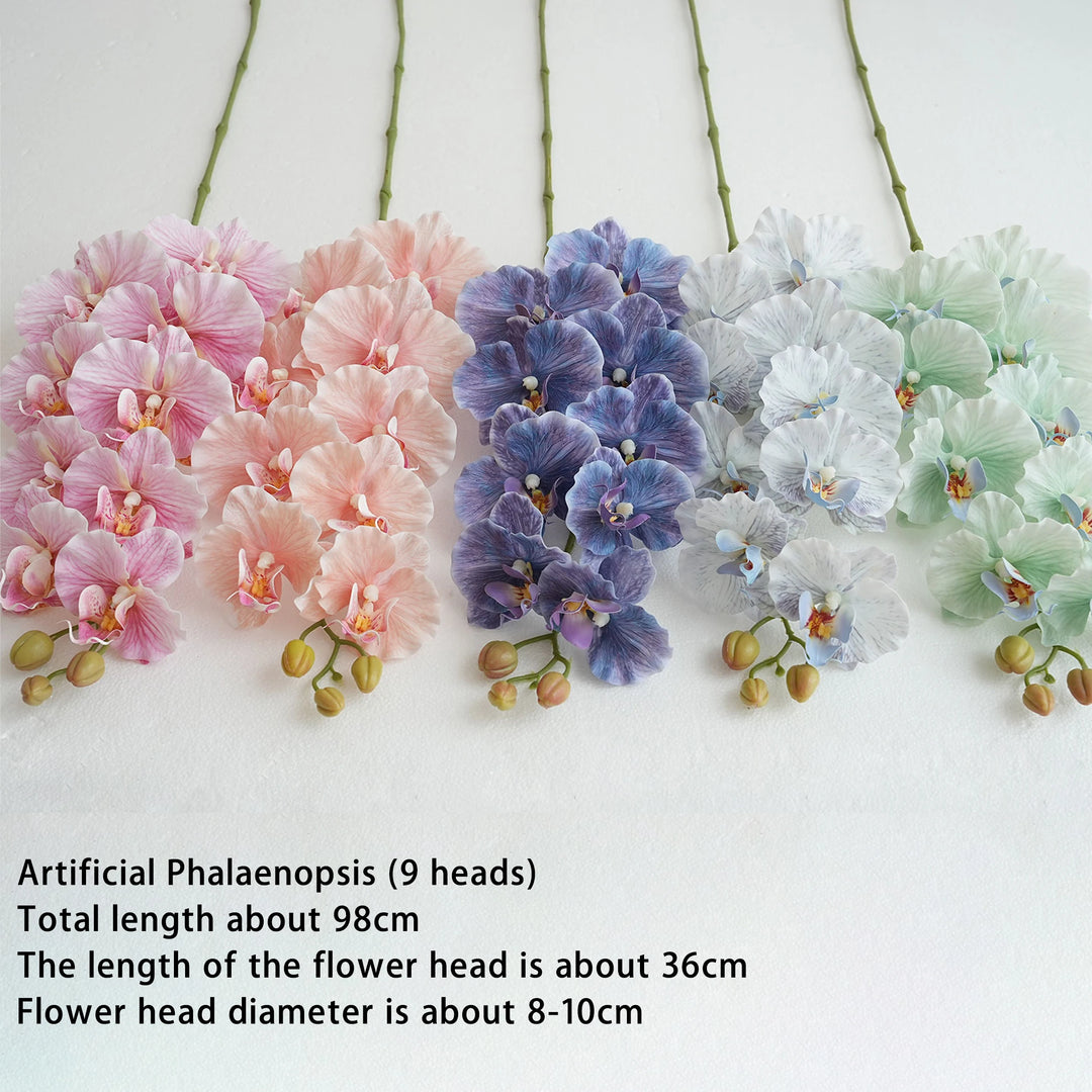 Faux Phalaenopsis Orchid Flowers