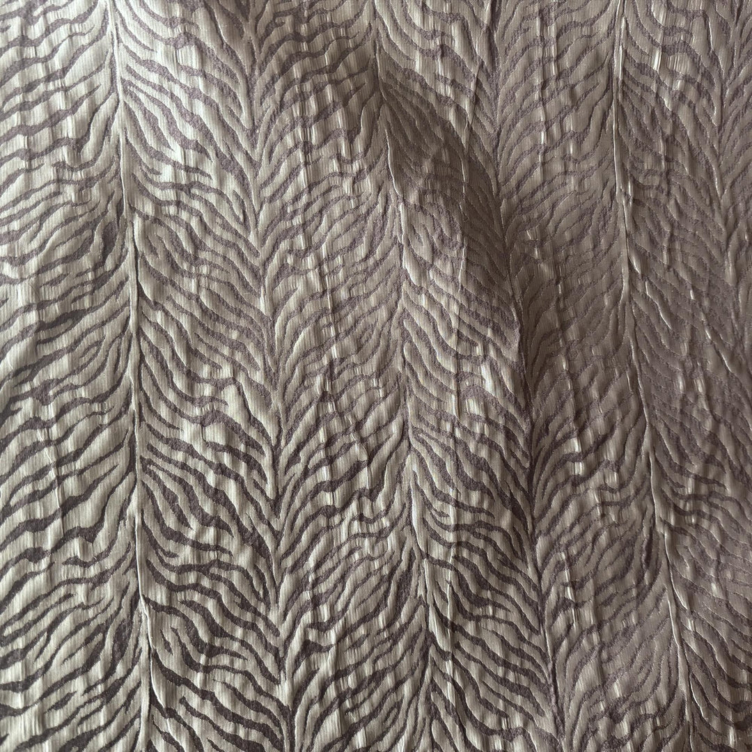 Isolaine Animal Print Fabric in Truffle