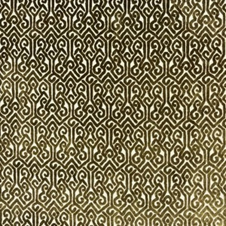 Ivera Geometric Damask Velvet Fabric | 8 Colors
