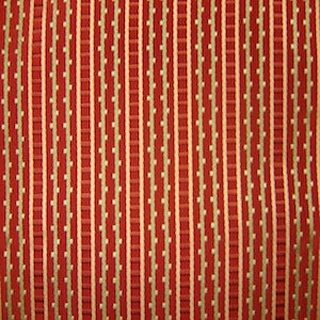 Lunessa Striped Two-Toned Silk Fabric in Treasure