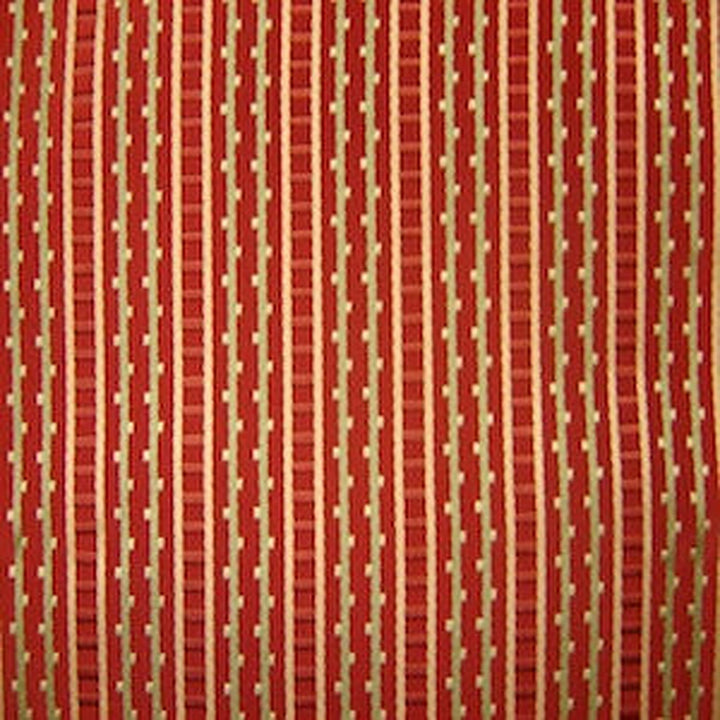 Lunessa Striped Two-Toned Silk Fabric in Treasure
