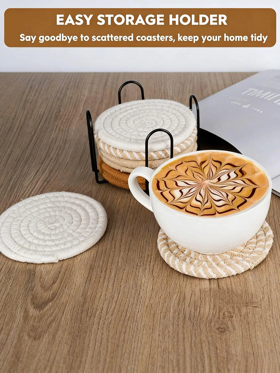 4pcs heat insulation Drink Coaster