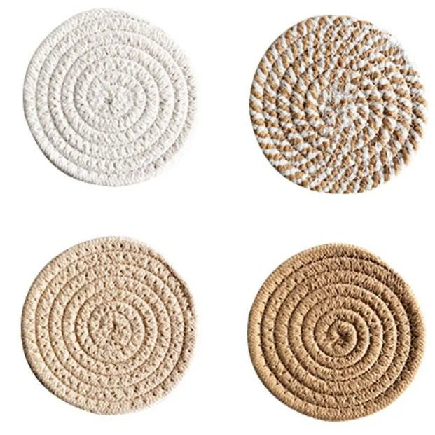 4pcs heat insulation Drink Coaster