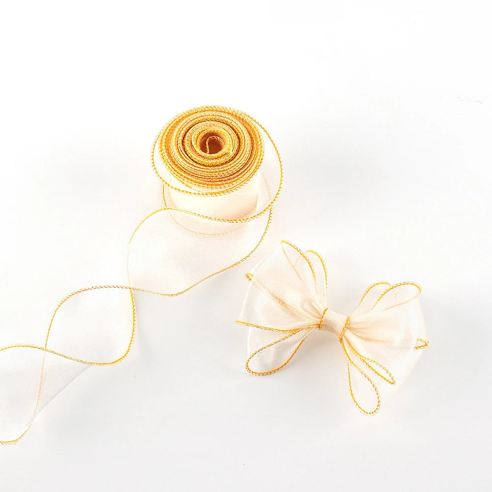 10 Yards / Chiffon Organza Decoration Ribbon