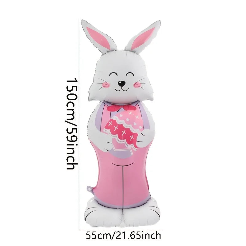 Inflatable Easter Rabbit Balloon Party Decor Supplies