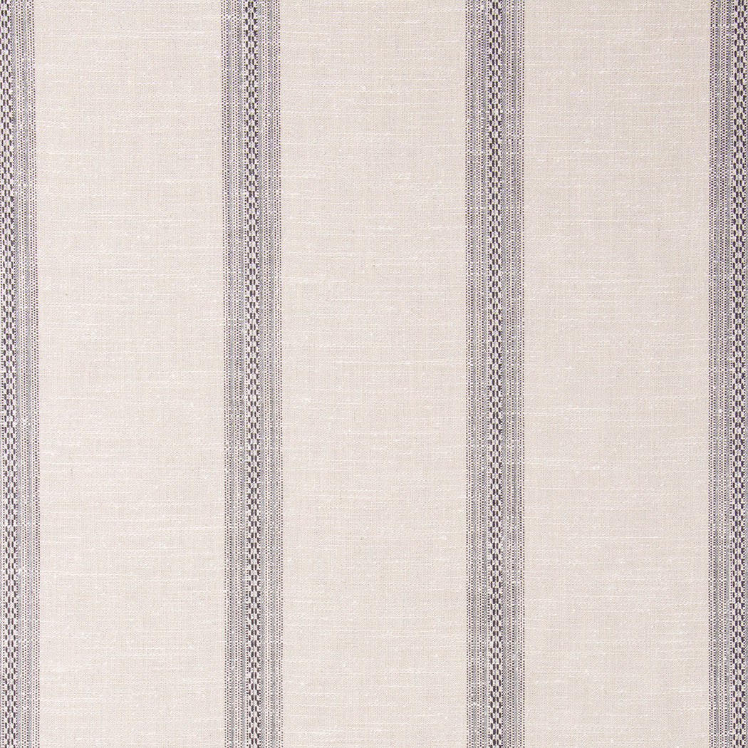 Tillbrook woven ticking stripe fabric in Cadet