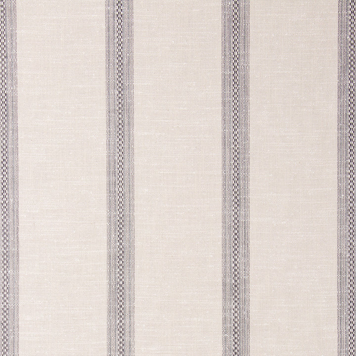 Tillbrook woven ticking stripe fabric in Cadet