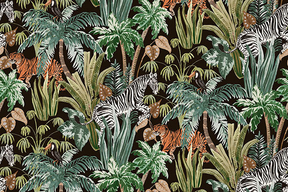 3 COLORS / Azula Forest 100% Cotton Fabric