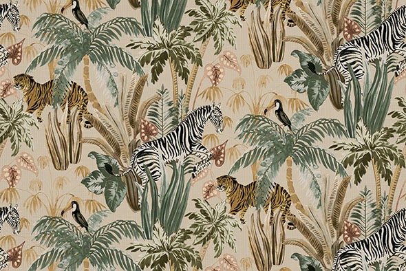 3 COLORS / Azula Forest 100% Cotton Fabric