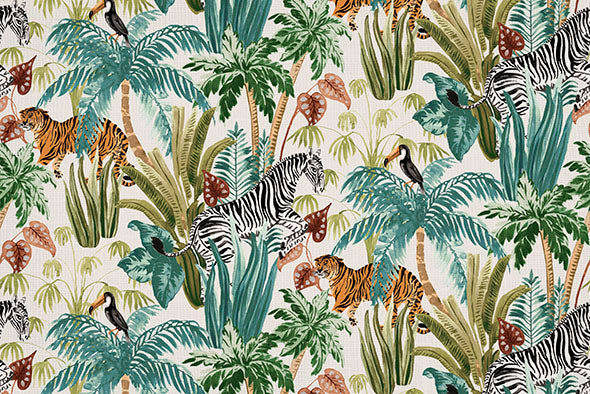 3 COLORS / Azula Forest 100% Cotton Fabric