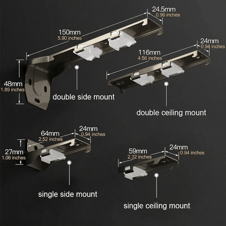 Armorglide 2.6mm Curtain Track