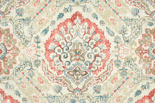 3 COLORS / Brenna Medallion 100% Cotton Fabric