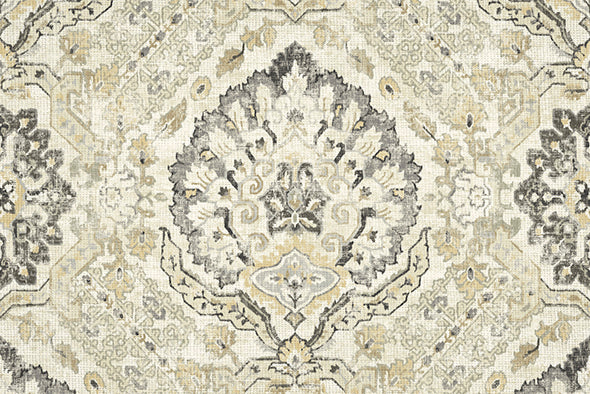 3 COLORS / Brenna Medallion 100% Cotton Fabric