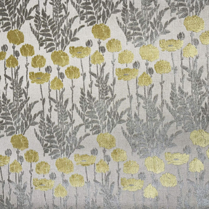 Mercer Floral Cut Velvet Fabric by the Yard | 6 Colors
