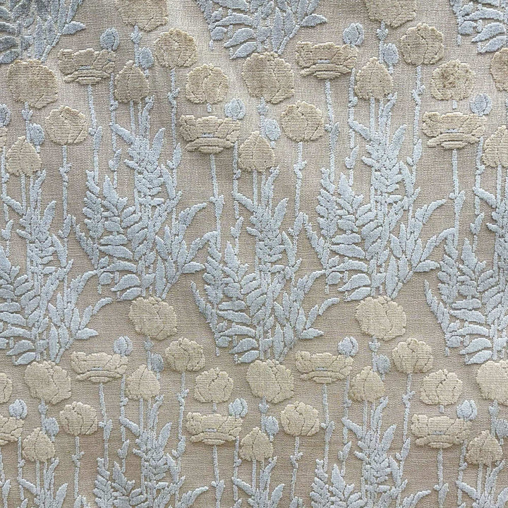 Mercer Floral Cut Velvet Fabric by the Yard | 6 Colors