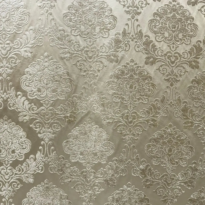 Vellune Tone on Tone Damask Velvet Fabric | 16 Colors