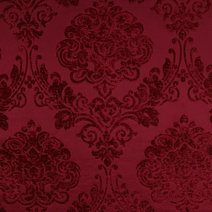 Vellune Tone on Tone Damask Velvet Fabric | 16 Colors