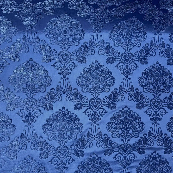 Vellune Tone on Tone Damask Velvet Fabric | 16 Colors