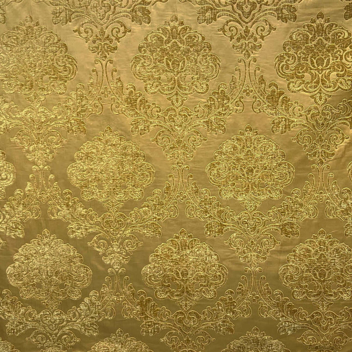 Vellune Tone on Tone Damask Velvet Fabric | 16 Colors