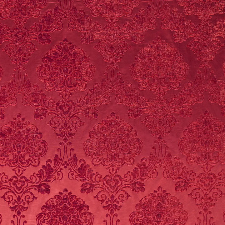 Vellune Tone on Tone Damask Velvet Fabric | 16 Colors