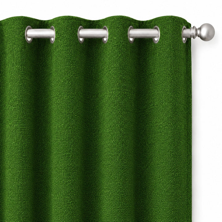 Castro Fabric in color Emerald made as a drapery is a Solid Bouclé Fabric that is good for Drapery & Curtain Fabric and Upholstery Fabric