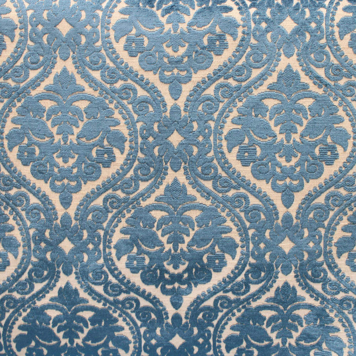 Auvea Burnout Damask Velvet Fabric | 4 Colors