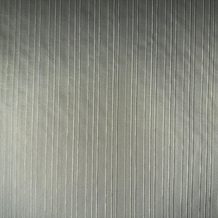 Delmira Thin Stripe Silk Fabric in Teal