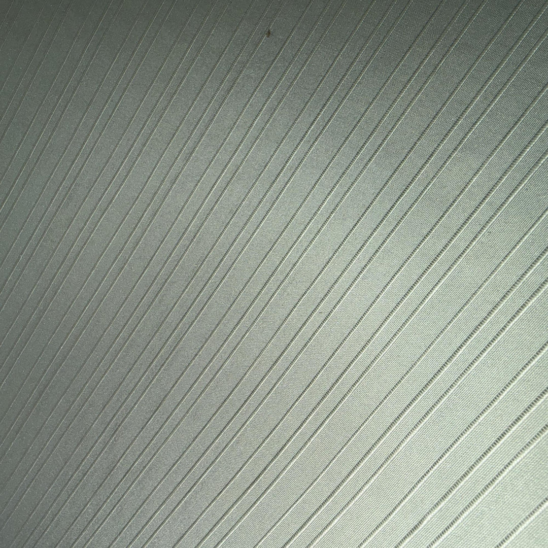 Delmira Thin Stripe Silk Fabric in Teal